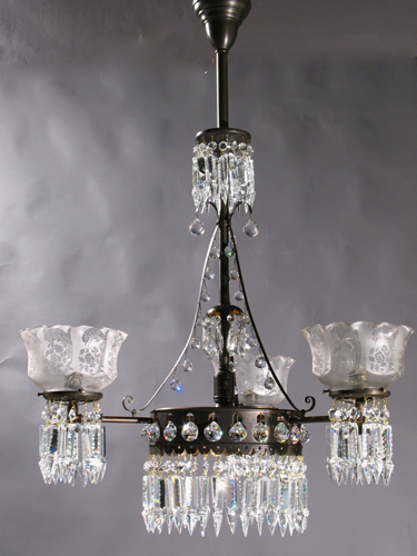 3-Light Aesthetic East lake Gas Chandelier